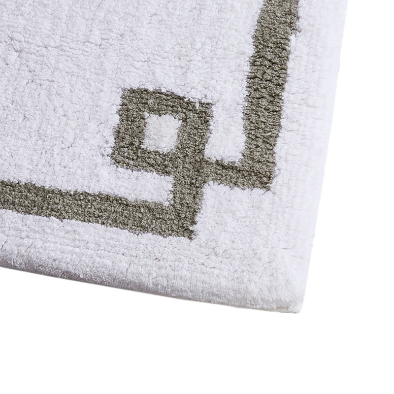 Cotton Tufted Bath Rug 24X72, Single - 72" L x 24" W, White