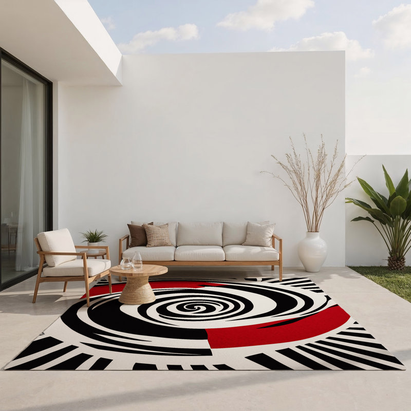 Solar Dream Indoor And Outdoor Area Rug, Rectangle 1'6" x 2'6"