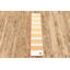 Tapisserie naturelle brun clair Kilim 5 pi 9 po x 6 pi 4 po
