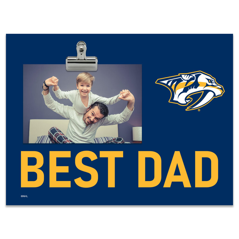 Cadre lumineux à pince prédateurs lumineux «Best Dad»
