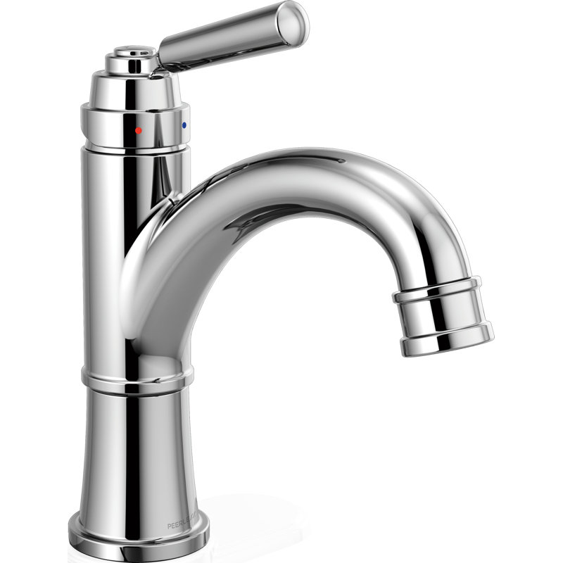 Robinet de salle de bain monotrou avec drain Westchester, Chrome
