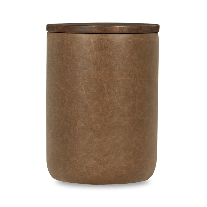 Andra Solid Wood End Table, Chestnut