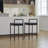 Lis Modern Bar Stools Upholstered Bar Height Barstools with Low Back and Metal Frame Couter Tall Bar Chairs Industrial Island Chairs for Kitchen/Pub-1057668908-1014554445