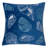  Embroidery Seashell Velvet Throw Pillow-40333135
