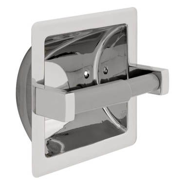 Plumbing N Parts Semi-recessed Toilet Paper Holder