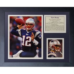 Tom Brady Authentic Tri-star Certified Professionally Framed Autographed  Jersey