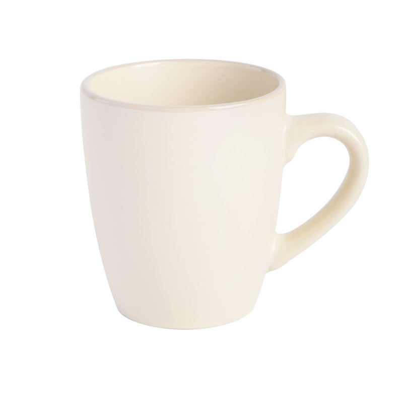 Cream Ceramic 32-Piece Round Dinnerware Set for 8
