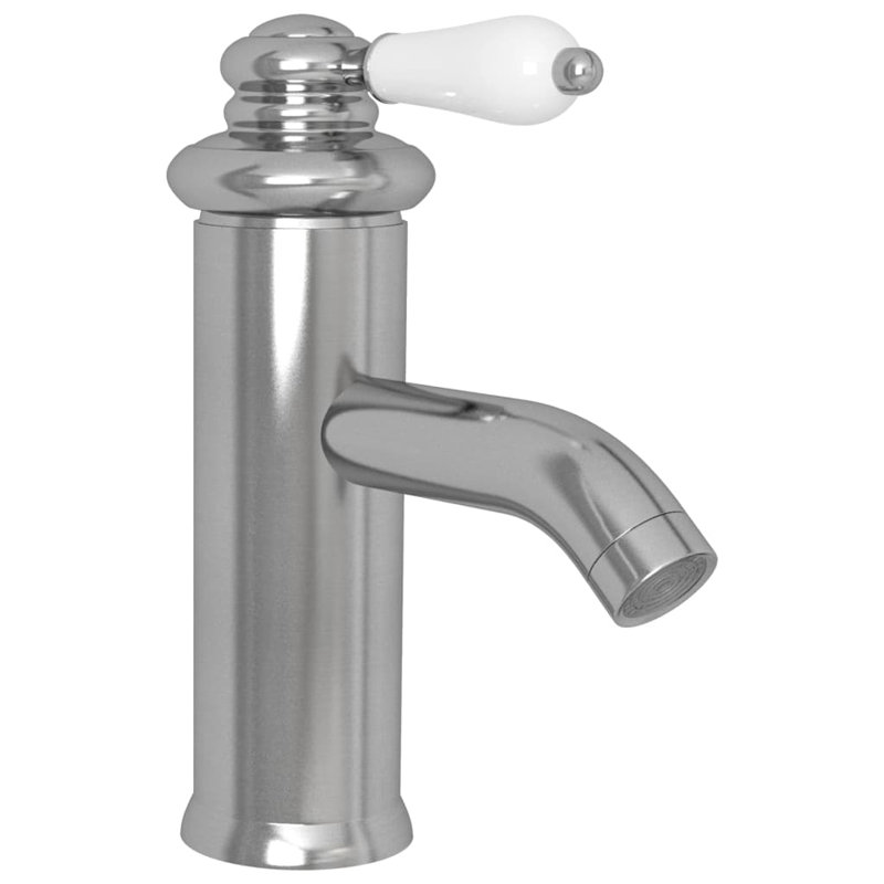 Kaspar Mono Basin Mixer, Silver