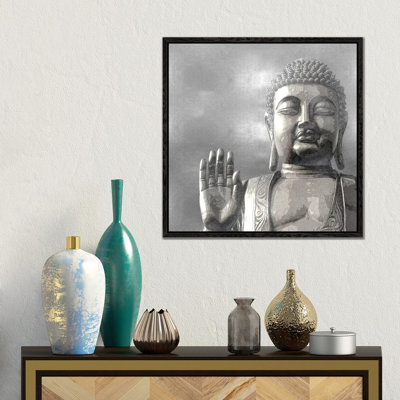 Silver Buddha by Tom Bray - Gallery-Wrapped Canvas Giclée on Canvas