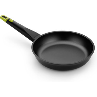 BRA COOKWARE Foodie Frying Pan | 11in Cast Aluminum Fry Pan | Triple Nonstick Coating Skillet | Full Induction Compatible | Toxic & PFOA Free | Ergonomic Handle | Abrasion Resistant Frying Skillet