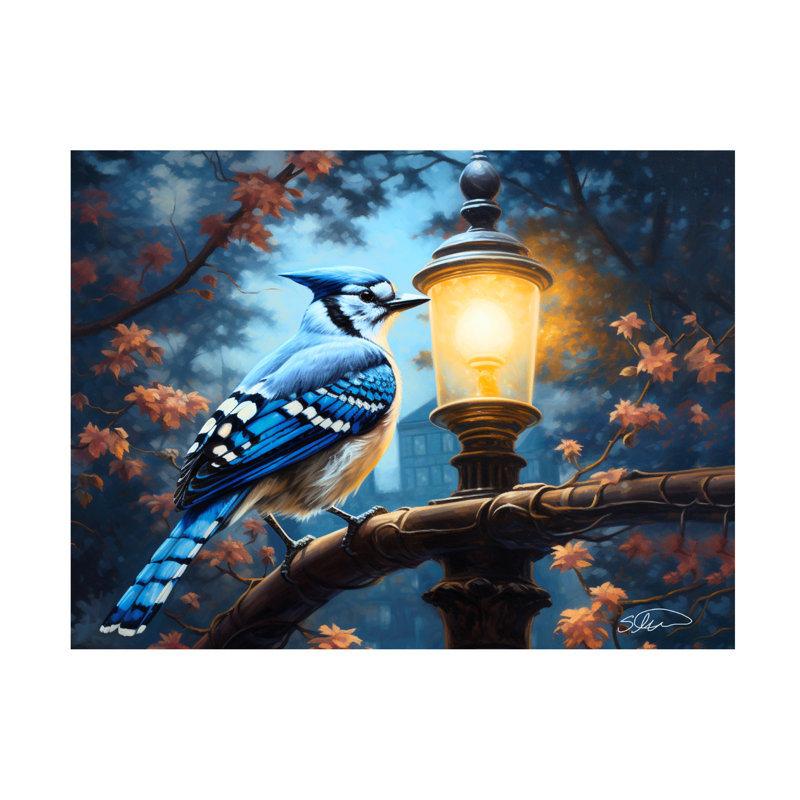 Art sur toile Stewart Fall Light, H 14 po x l 19 po x P 2 po