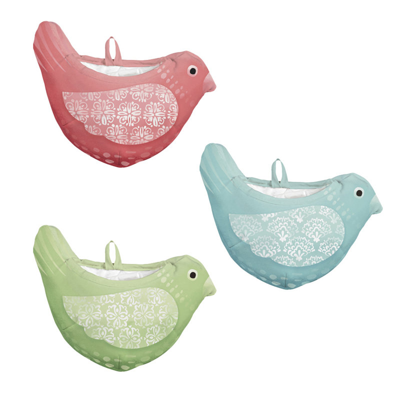 Ensemble de pots à fleurs suspendus 3 pièces Akilan