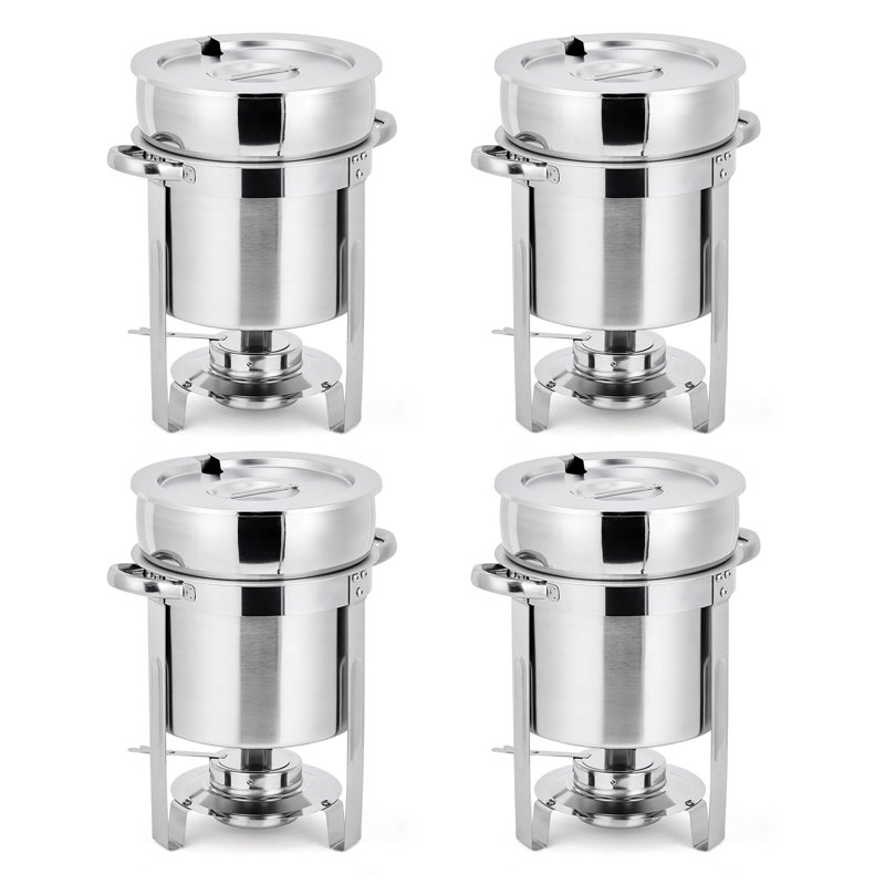 Ensemble de 4 chaudrons à soupe 11QT