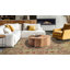Rectangle Geometric Power Loomed Wool Area Rug-2088608407