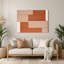 Minimalisme 32, art mural en métal beige-1630293638