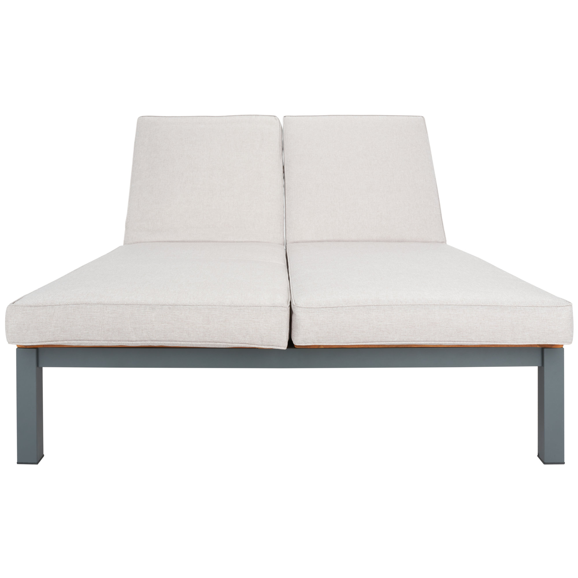 Eastford Steel Outdoor Lounge Chair, White