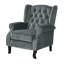 Meyers 82cm Wide Velvet Wing Chair Recliner