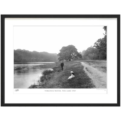 Virginia Water, The Lake 1907 by Francis Frith - Single Picture Frame Print