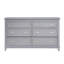 Commode avec 6 tiroirs, meubles de chambre à coucher modernes en bois 1pc-1387778256
