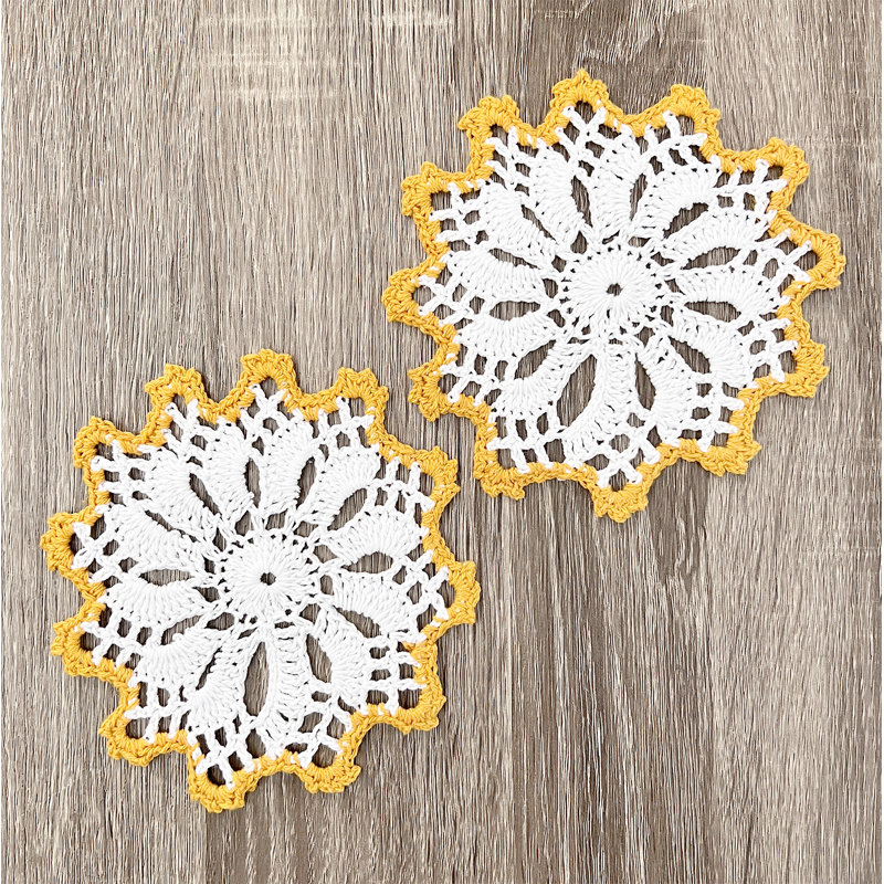 Accessoire de table Annagreth, Jaune