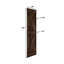 Porte de grange pliable en bois noueux avec quincaillerie Coast Sequoia Embossin-102095714-102095719