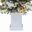 Sapin de Noël artificiel enneigé en pot 6 pi avec baies