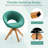 Friedhart Velvet Swivel Armchair-1794633482