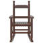 Poplar Wood Rocking Chair-1382985311