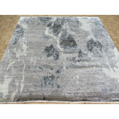 One-of-a-Kind 8' Square Area Rug in Gray