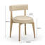 Chaise en cuir Saddle Performance Vegan-112972621