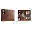 Garde-robe simple couleur noyer classique-111668222