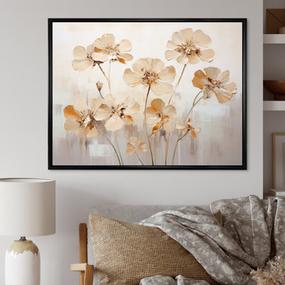 Minimalisme des géraniums efflorescents