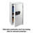 SentrySafe 5.78 CuFt Business Fire Security Safe with Dual Lock-7365925