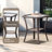 Fiorillo 7-Piece Outdoor Swivel Wicker Rattan Patio Conversation Set With Cushions And Square Fire Pit Table-760916447