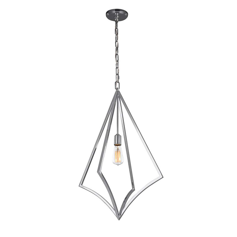 Schoonover 1 - Light Geometric Pendant, 90.8cm H x 48.9cm W