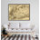 «Central Rail Road Extension Company of Long Island 1873», reproduction d'affiche de chemin de fer, art de l'histoire du train, décor de maison antique de Long Island