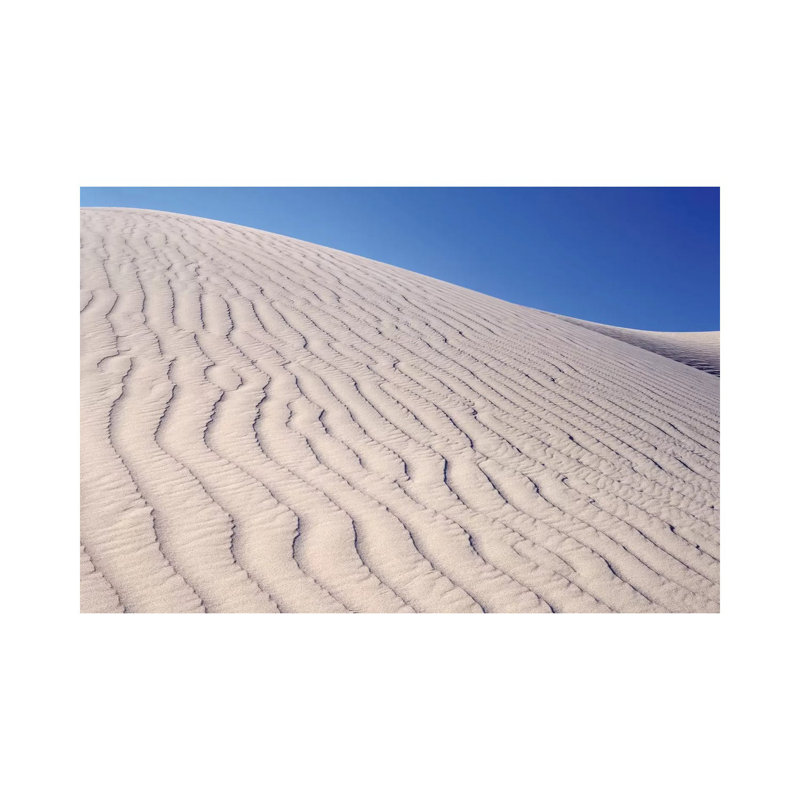 USA, California, Death Valley National Park. Sand dune patterns at Eureka Sand Dunes. 1 Piece Wrapped Canvas Wall Art