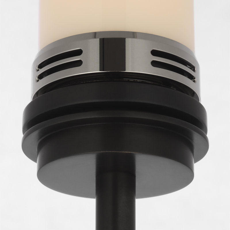 Thomas O'Brien Bryant 52" Adjustable Cordless Floor Lamp with Linen Shade, Bronze