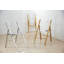Chaise d'appoint pliante en acrylique Tabris Modern-1496363224