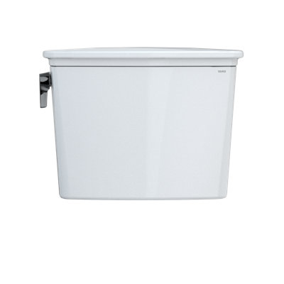 TOTO® Drake® Transitional 1.28 GPF Toilet Tank with WASHLET®+ Auto Flush Compatibility, Cotton White