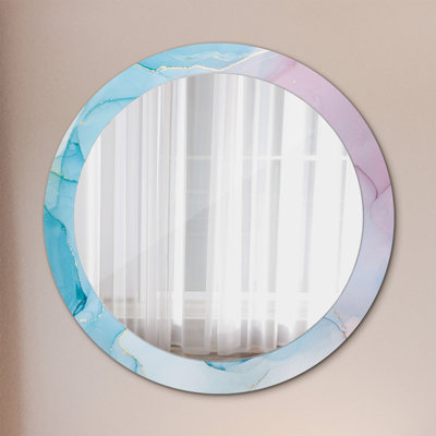Huldar Glass Flat Wall Mirror