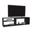 Meuble télé, 6 tablettes, capacité de téléviseur de 60 po