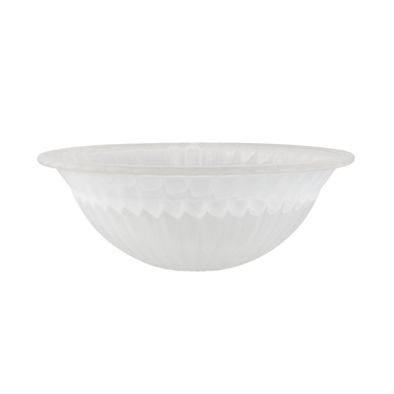 Abat-jour d'intérieur en verre 16,13 po