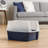 Open-Top Plastic Cat Litter Box with Shield