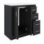 Meuble-lavabo autoportant avec 3 tiroirs 36 po avec lavabo en céramique 36 po-1201286020