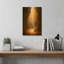 'Rise with the Sun' By r3darch0n Gold Metal Wall Art, 12" x 16"-197759832