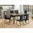 Kaylum Dining Table, 60" Rectangular, Kitchen, Dining Room, Metal, Laminate, Contemporary-1060362050