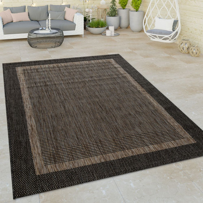 Iron Indoor / Outdoor Area Rug, Rectangular 120cm x 160cm