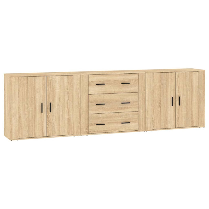 Mazon Display Cabinet, Sonoma Oak