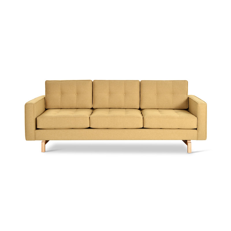 Jane 2 Sofa, Parliament Stone Performance Twill, Ash Natural